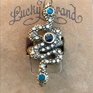 LUCKY BRAND Snake Ring, Size 7.5